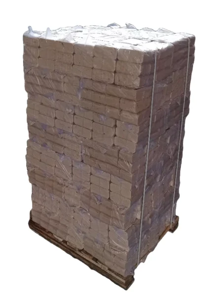 Weichholzbriketts - Palette 960 kg